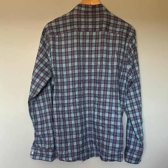 Faherty Plaid Button-Up Shirt - Picture 5 of 5